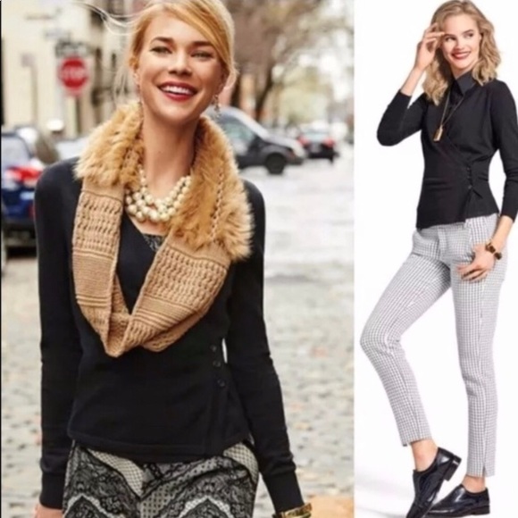 CAbi wrap ballet sweater Sz Small - Picture 7 of 8